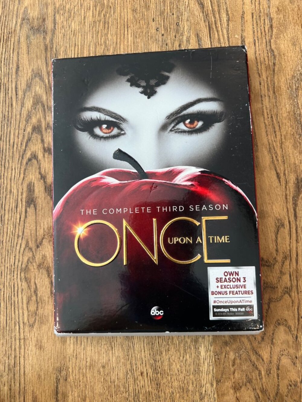 Once Upon A Time 2014 The Complete Third Season DVD Pre-Owned